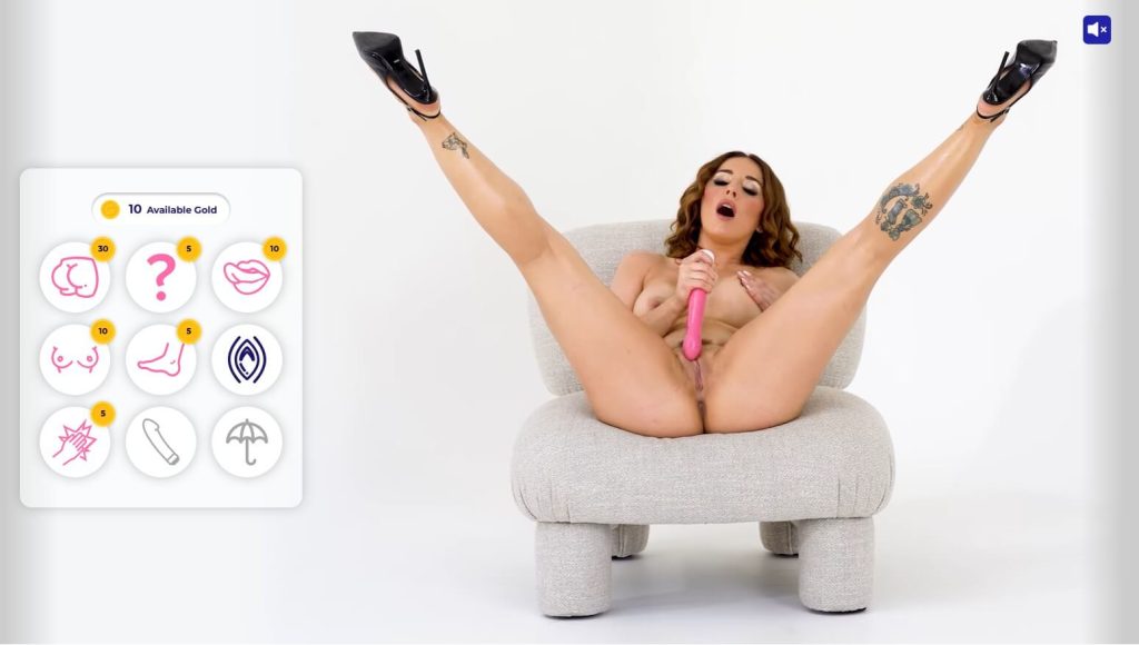 Live adult webcam session featuring a female model