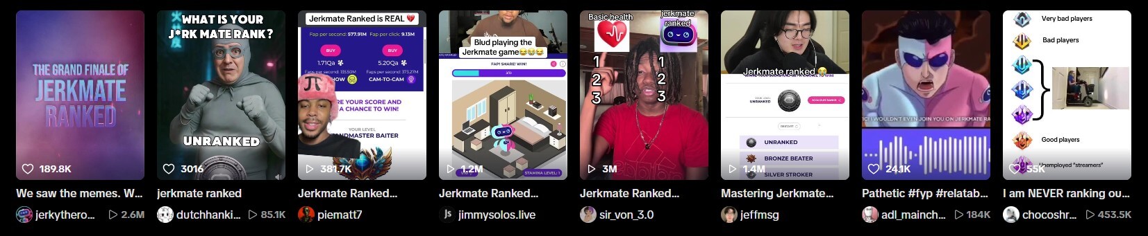 jerkmate ranks